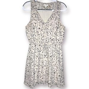 Maurices Black and White Floral Mini Dress